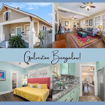 Beachy Bungalow! 2Bd, King Bed Галвестон Экстерьер фото